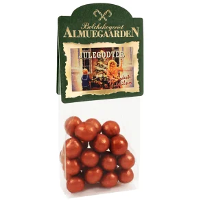 Almuegaarden Jule Chokolade-Lakridser med hindbr - Julegodter