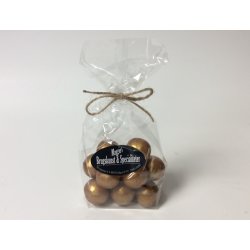 Lakridseriet Berlin Salt lakrids med hvid chokolade og guldpulver