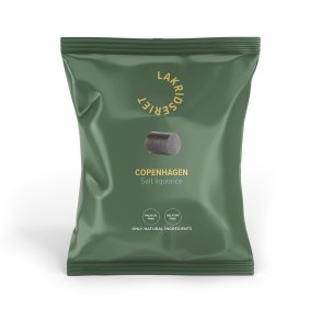 Lakridseriet stor pose Copenhagen - salt lakrids