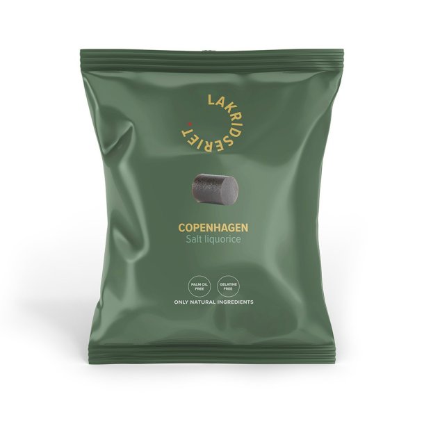 Lakridseriet stor pose Copenhagen - salt lakrids