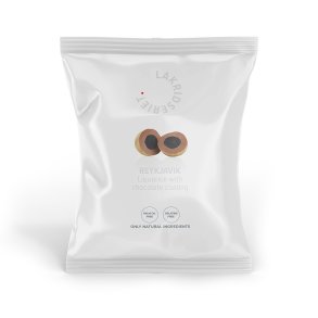 Lakridseriet stor pose Reykjavik s�d lakrids med fl�dechokolade