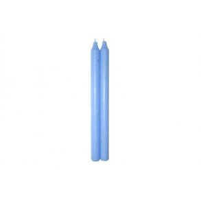 Kronelys 30 cm Lys Bl