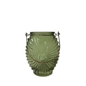 Fyrfadsglasmed hank/mnster lime