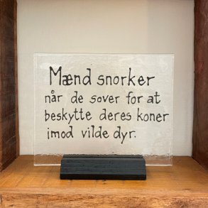 Citat: M�nd snorker