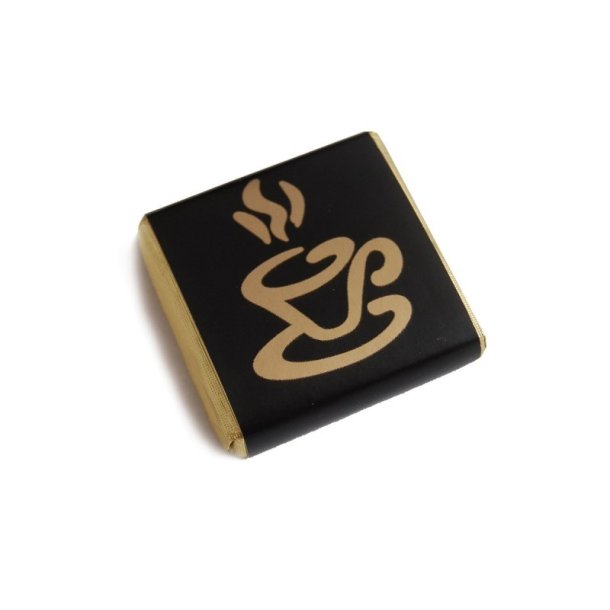 by PR Chocolate, 70% Mrk Kaffekop chokolade 