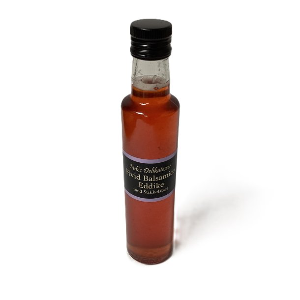 Puks Hvid Balsamico Eddike med stikkelsb�r