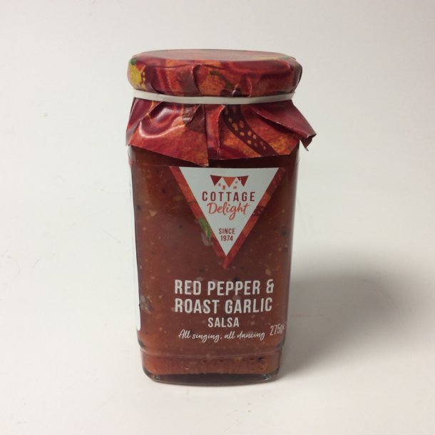 Red Pepper &amp; Roast Garlic Salsa