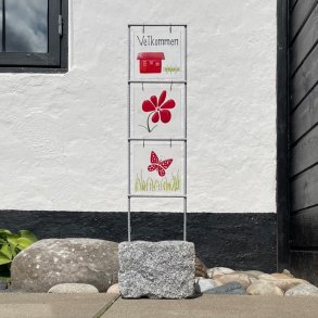 Rionet: 3 plader - r�d, model 017