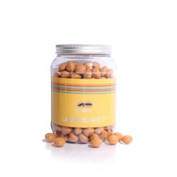 Salmiakpastil med karamelchokolade. Geneva