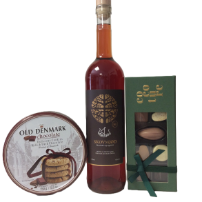 Skovmjd med chokolade og smkager.