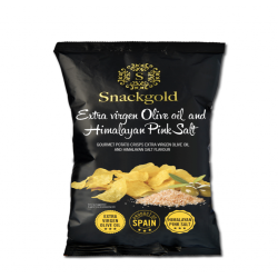 Spanske Gourmet chips med Himalaya salt 