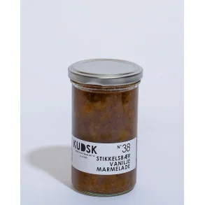 Kudsk Stikkelsbr vanilje marmelade Nr. 38