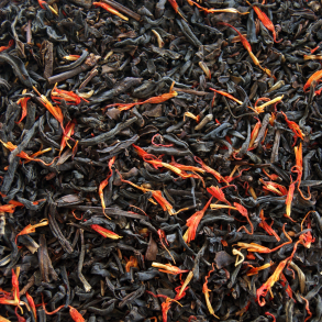 Sort Te med Blodappelsin smag