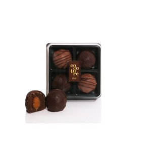 Trffelkugler i sort Cocoture ske