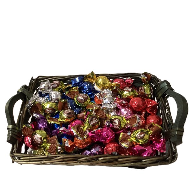 Gavekurv med Dubai og chokolade kugler