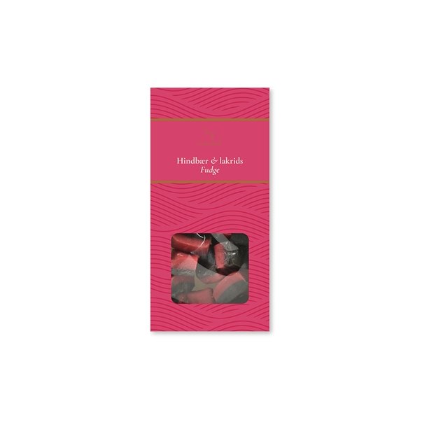 Hindb�r lakrids fudge