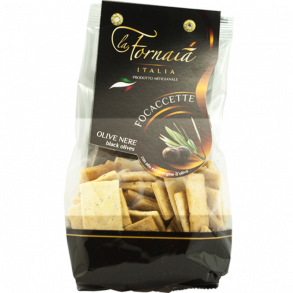 La Fornaia - Focaccette med sorte oliven