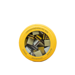 Lakridskonfekt med citron, grapefrugt, appelsin fra Hattesens