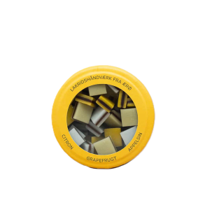 Lakridskonfekt med citron, grapefrugt, appelsin fra Hattesens