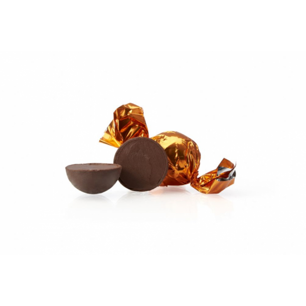 Cocoture orange chokoladekugle - 70% mrk chokolade med chokolade creme