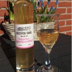 Westjysk Smag Rabarber-hyldeblomst likr 200ml.